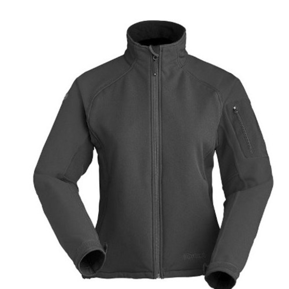Marmot Softshell Jacket Women's Medium Black Full Zip Outdoor Adventure READ